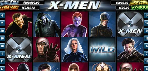 Xmen Marvel Slot Game
